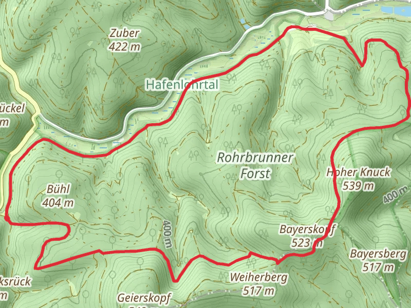 Rohrbrunner Forst Loop