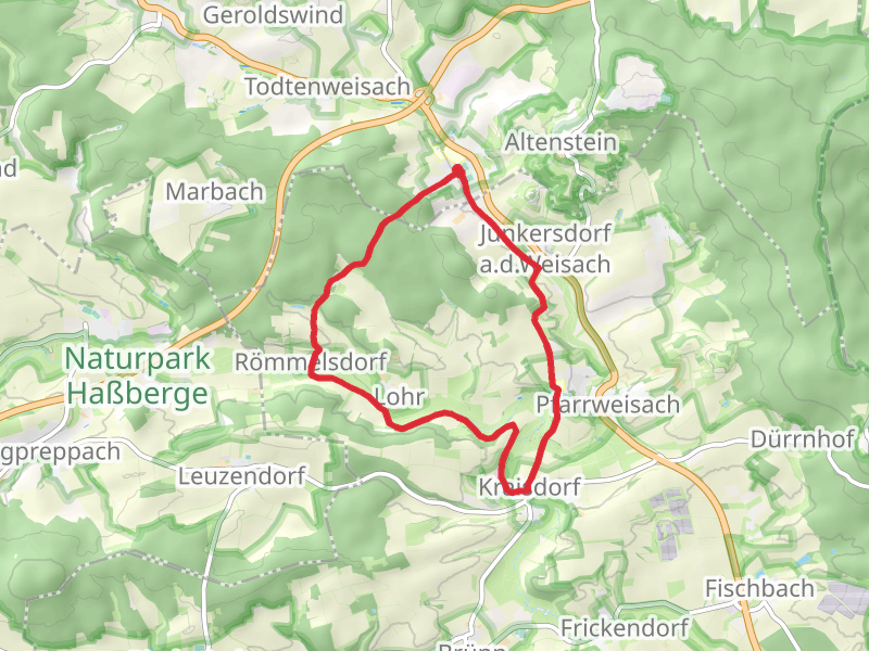 Amtsbotenweg and Lauftour PFW2