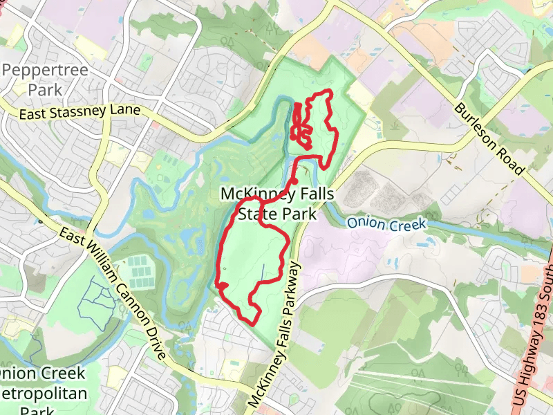 Onion Creek Loop Trail