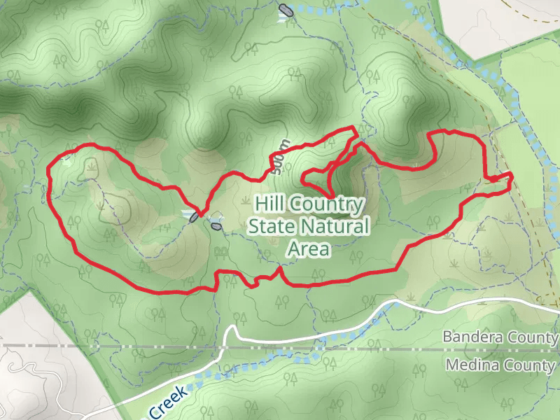 Spring Branch Trail and Wilderness Trail Loop
