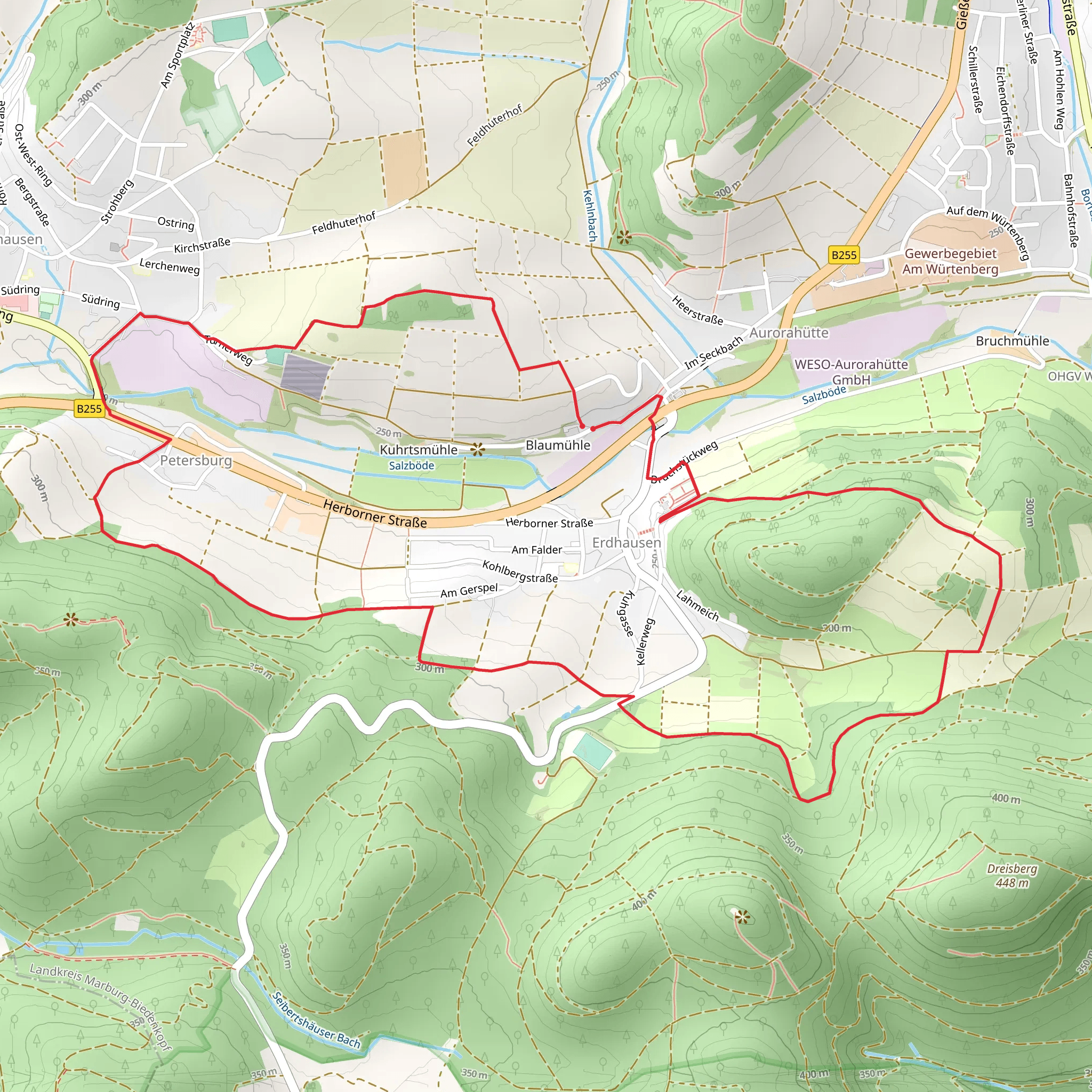 Karl-Lenz Weg mobile static map