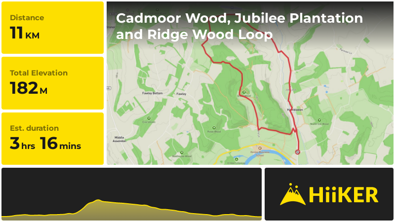 Cadmoor Wood, Jubilee Plantation and Ridge Wood Loop | Buckinghamshire