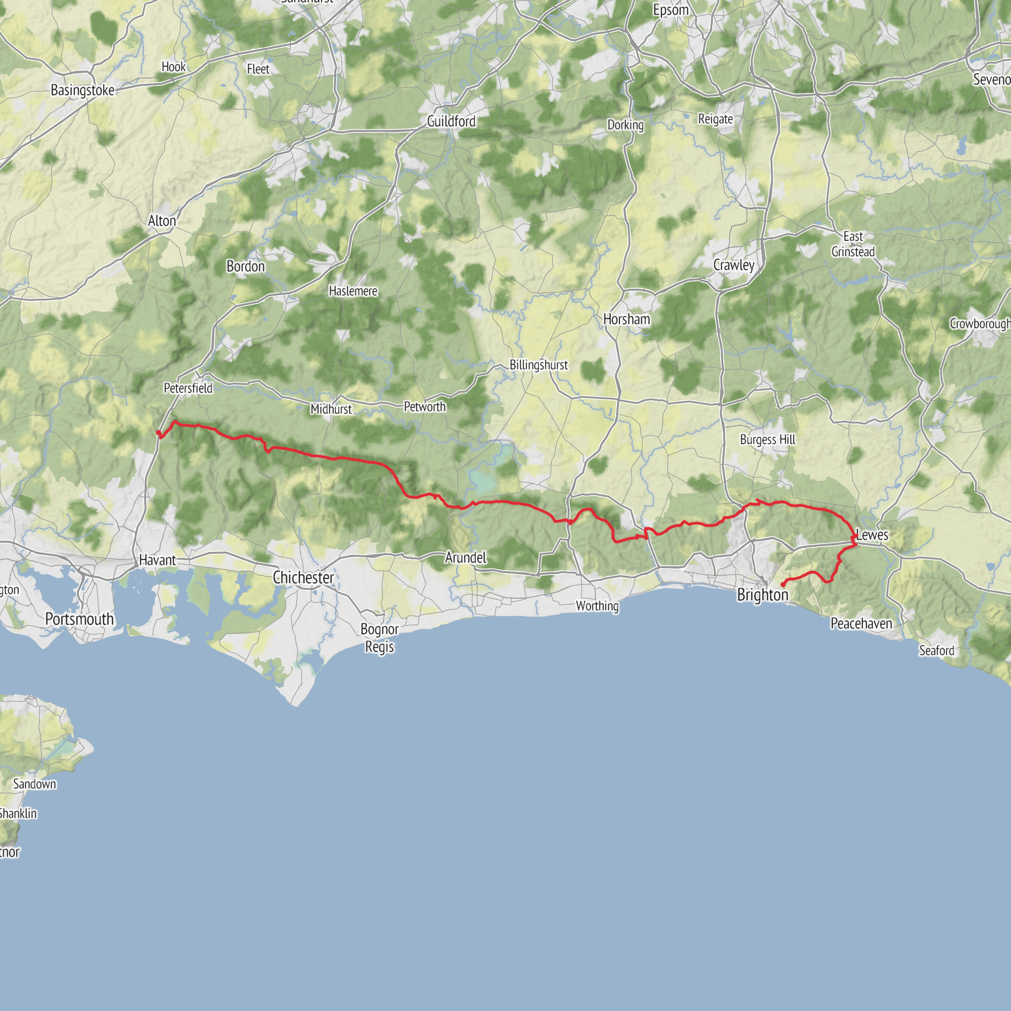 Trailwalker 2026 mobile static map