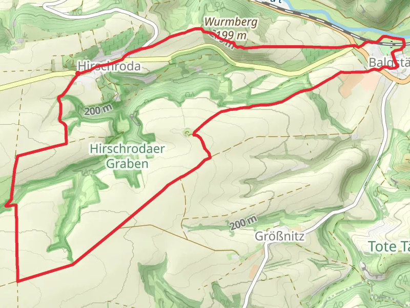 Rundweg Hirschroda