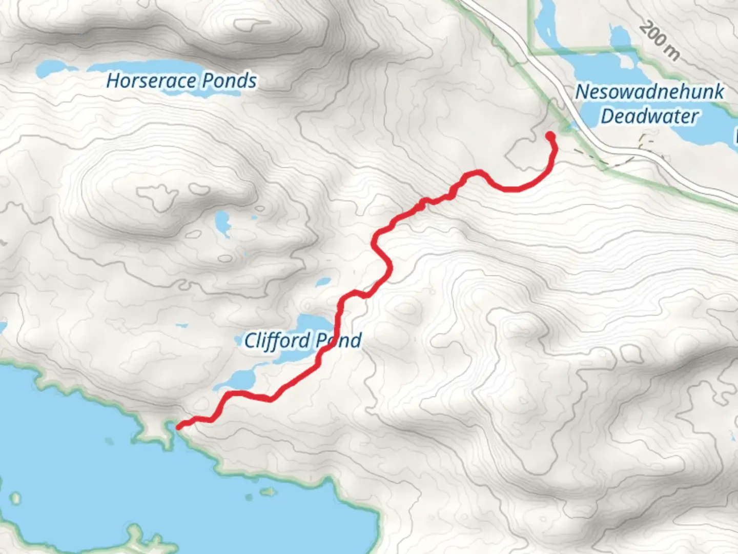 An image depicting the trail Rainbow Lake Trail and its surrounding area.