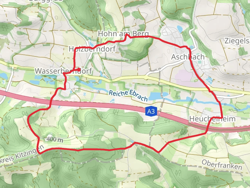 Rundweg Aschbach and Heuchelheim Loop