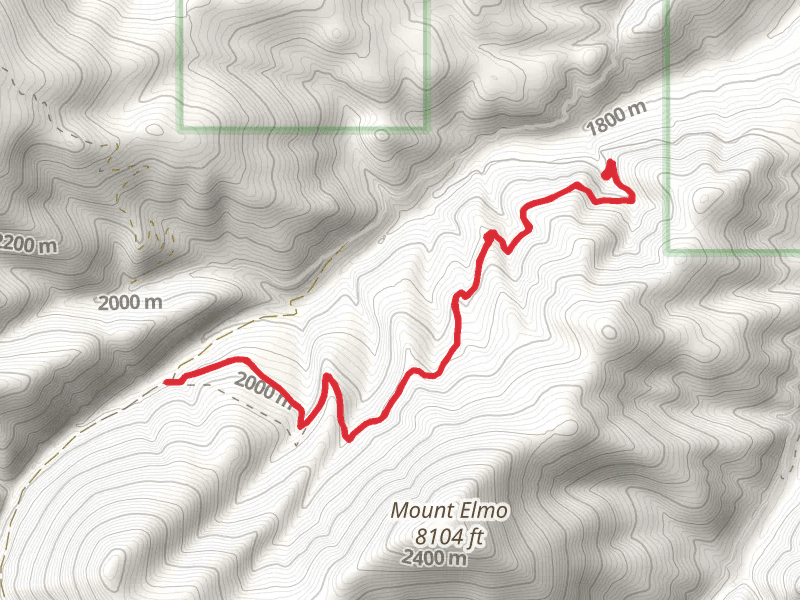 W Fk Cottonwood Trail