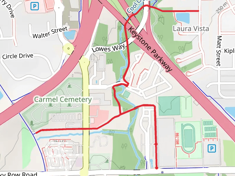 Greyhound Trail and Hagan Burke Trail