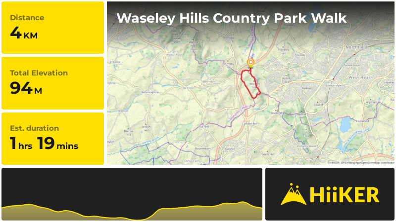 Waseley Hills Country Park Walk | Worcestershire | England