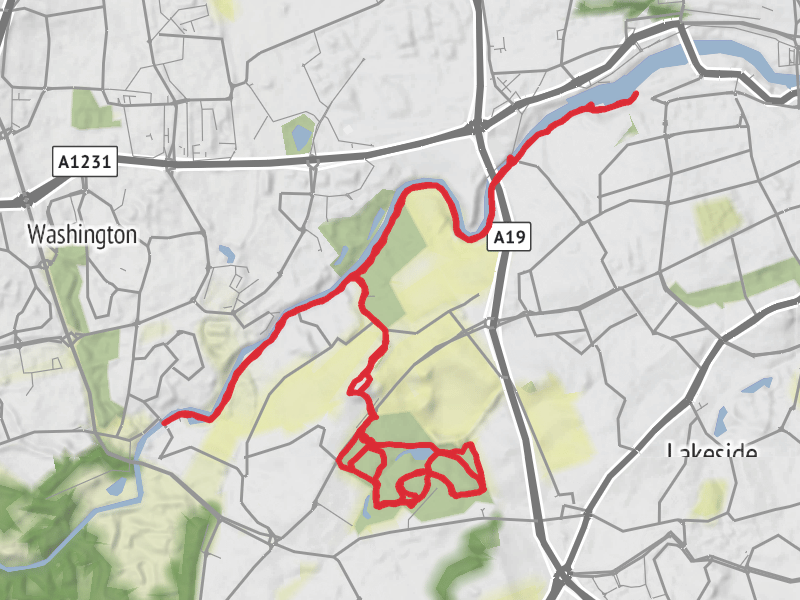 River Wear, Herrington Country Park Circular thumbnail