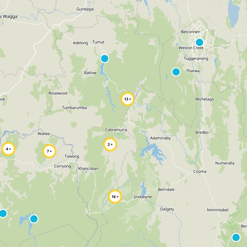 Cabramurra Static Map