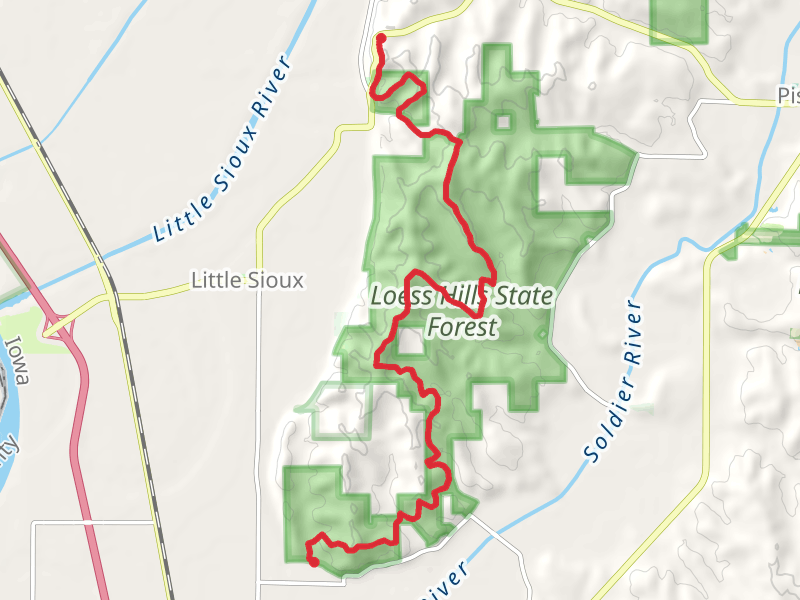 Brent's Trail - 165th Trail