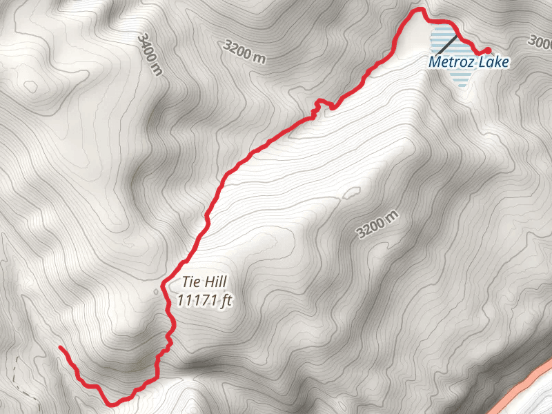 Metroz Lake and Tie Hill Trail