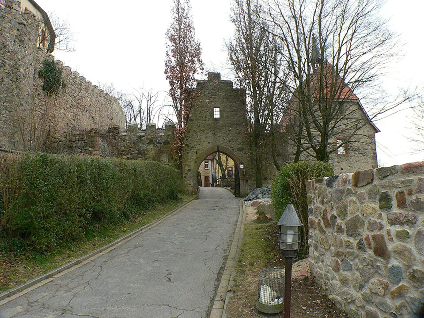 An image depicting the trail Schloss Reichenberg and its surrounding area.