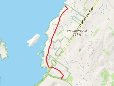 Lumbard Cementry via Sebago to the Sea Trail