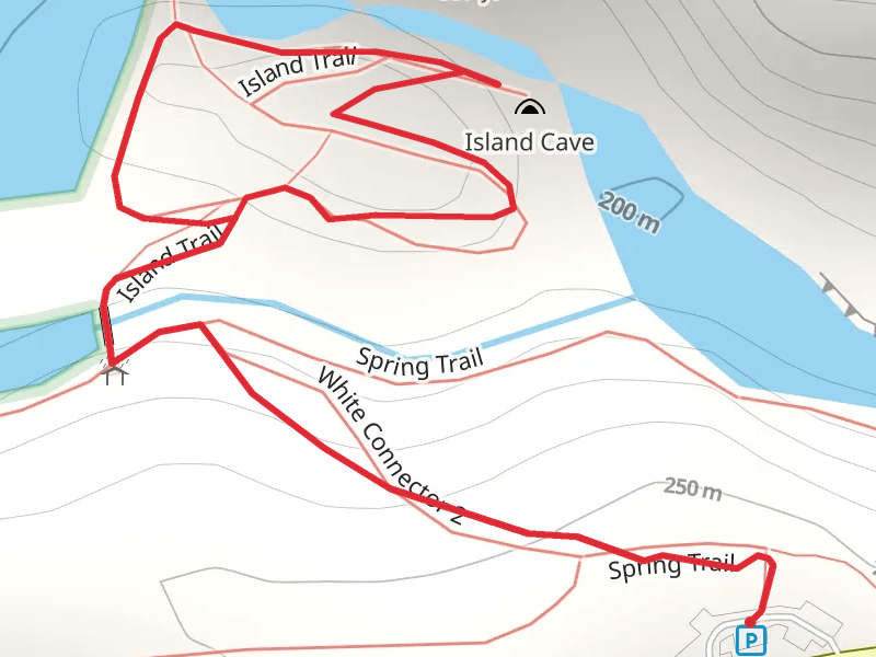 Spring and Island Trail
