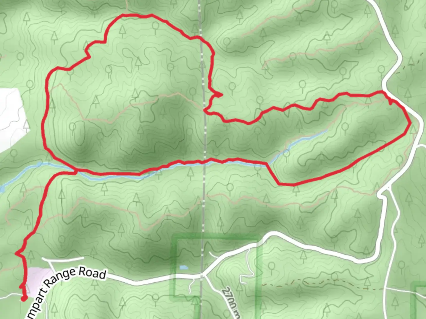 An image depicting the trail Lovell Gulch and Lovell-White Gulch Connector Loop Trail and its surrounding area.
