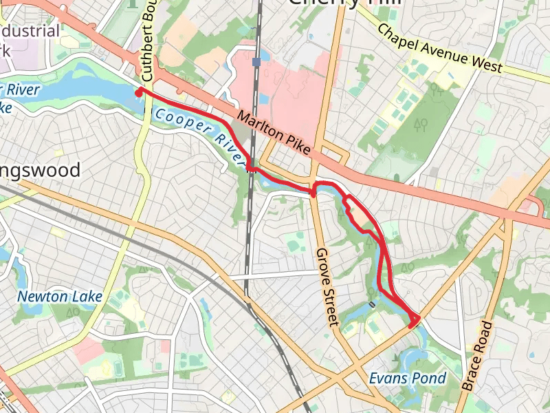 Cooper River Trail and Maria Barnaby Greenwald Trail