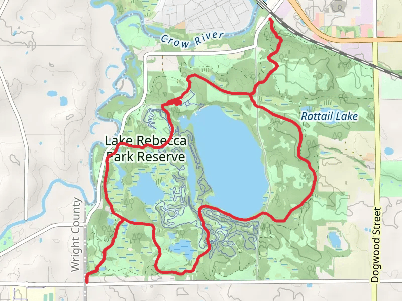 Lake Rebecca Park Reserve and Lake Rebecca Loop