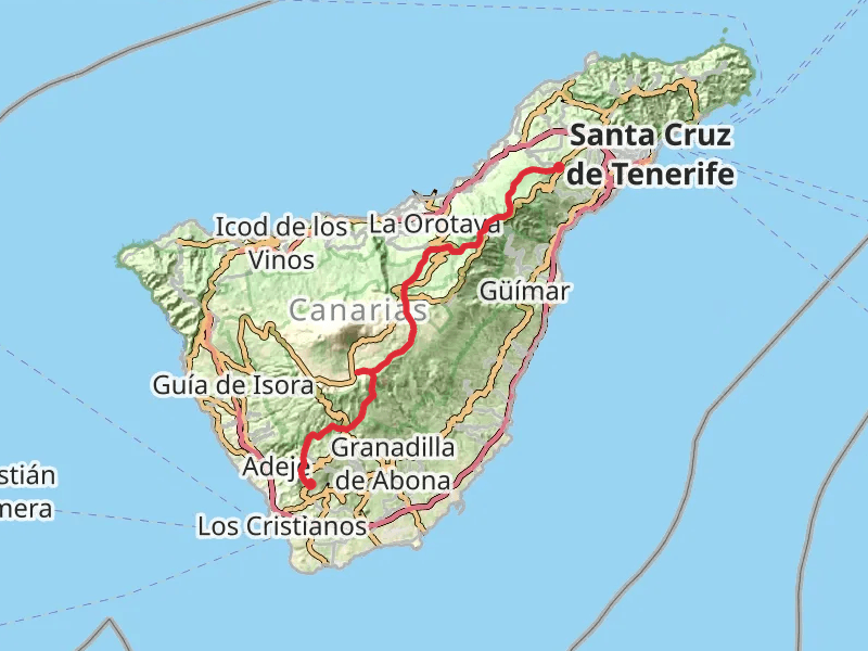 GR 131 De Tenerife