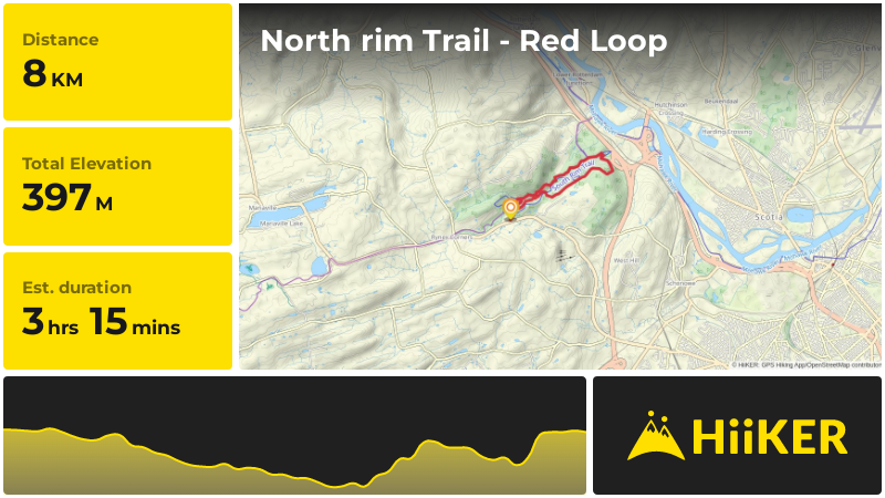 North rim Trail - Red Loop | Schenectady County | New York