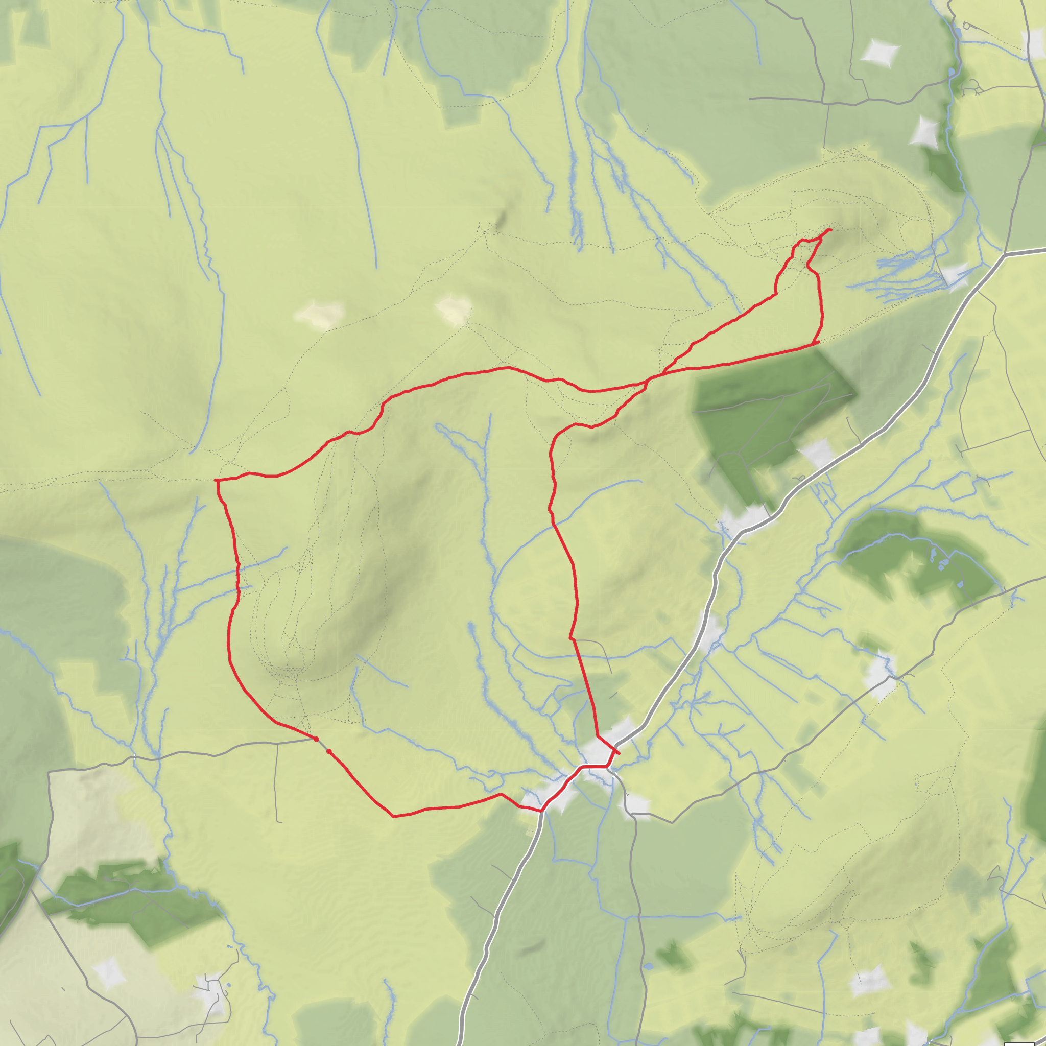BPW - Preseli Hills Circuit mobile static map