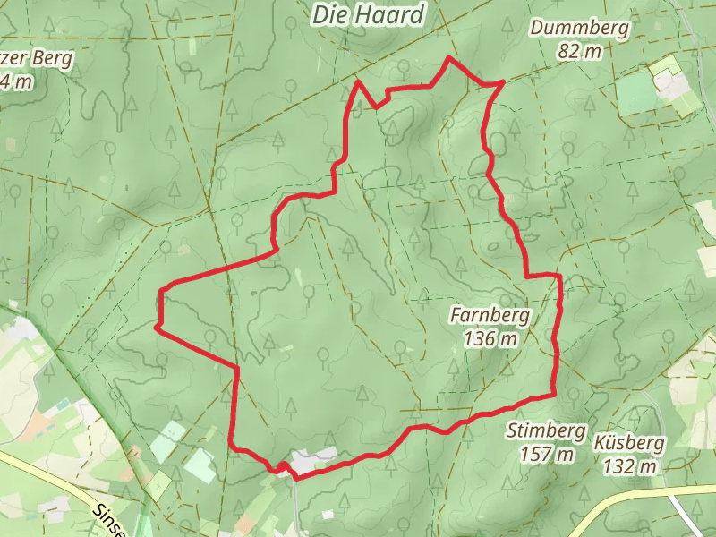 Mutter Wehner Rundweg and Hohe Mark Steig Loop