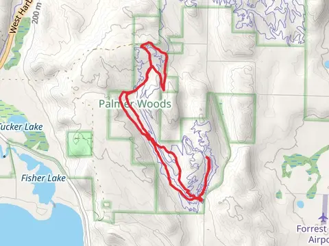 Price Valley Trail and Ursa Major Loop