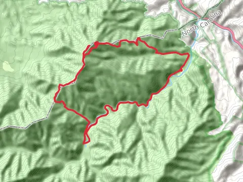 Chestnut Branch, Sharptop Gap, Mount Cammerer and Big Creek Loop Trail