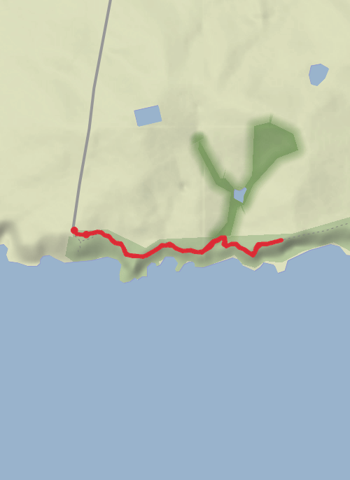 Hike from San Remo mobile static map