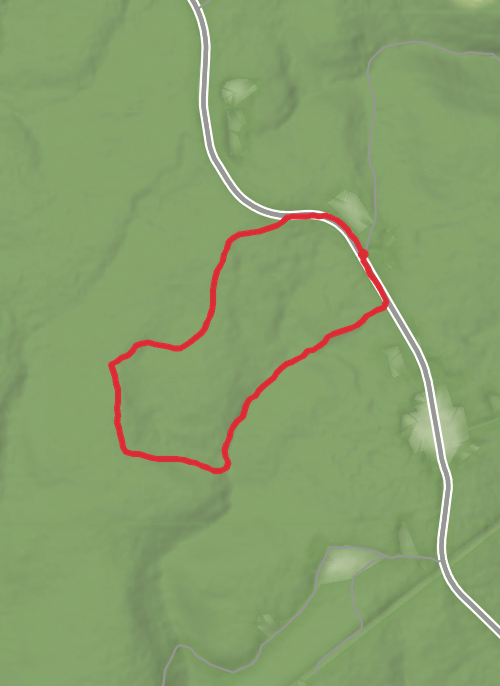 Hike from Karthaus mobile static map