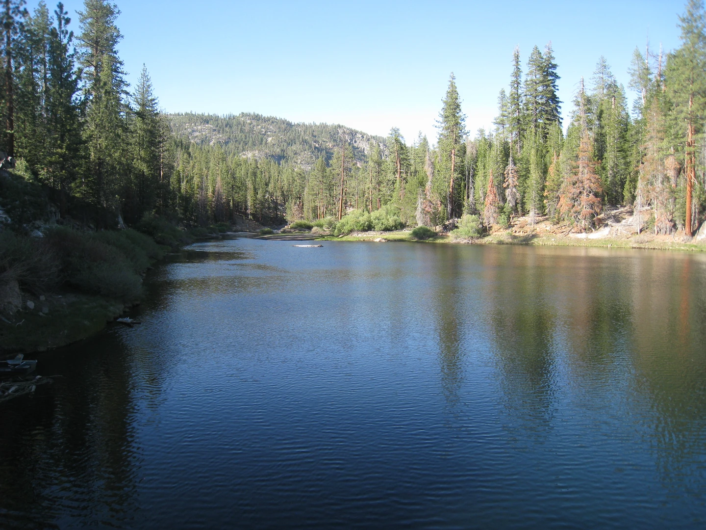An image depicting the trail Bear Creek Trail from Edison Lake Road and its surrounding area.