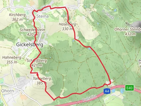 Tanneberg via Luchsenburgweg