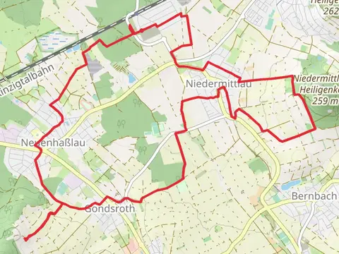 Niedermittlau Loop via Gondsrother Hutte