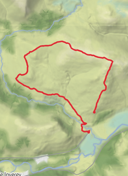 Carn na Drochaide mobile static map