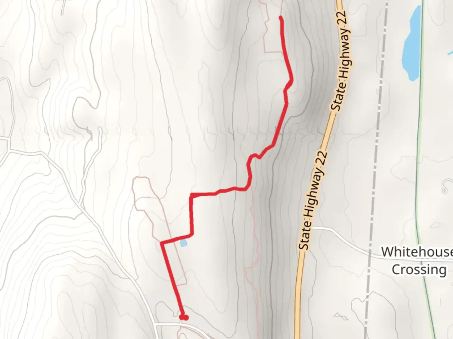 An image depicting the trail Catalinas Road Out and Back and its surrounding area.
