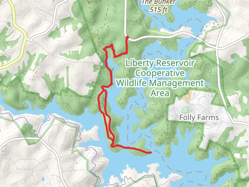 Walkalong Liberty Reservoir