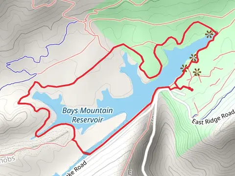 Bays Mountain Reservoir Short Loop