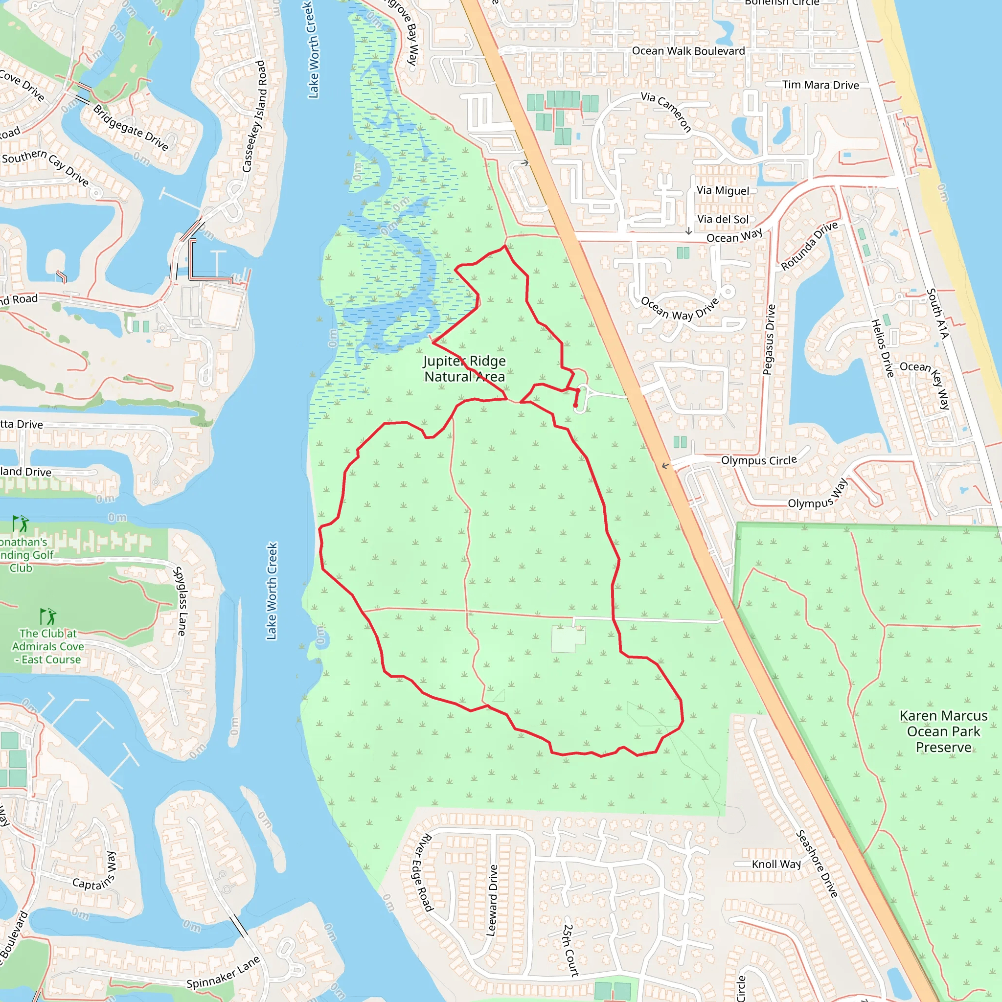 Jupiter Ridge Natural Area Loop | Palm Beach County | Florida