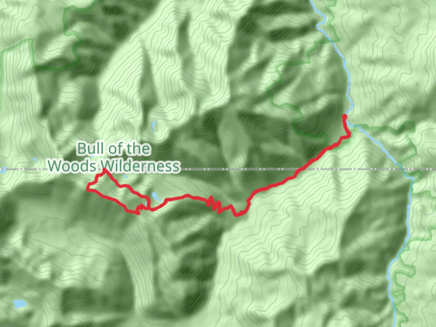 An image depicting the trail Welcome Lakes via West Lake Way and its surrounding area.