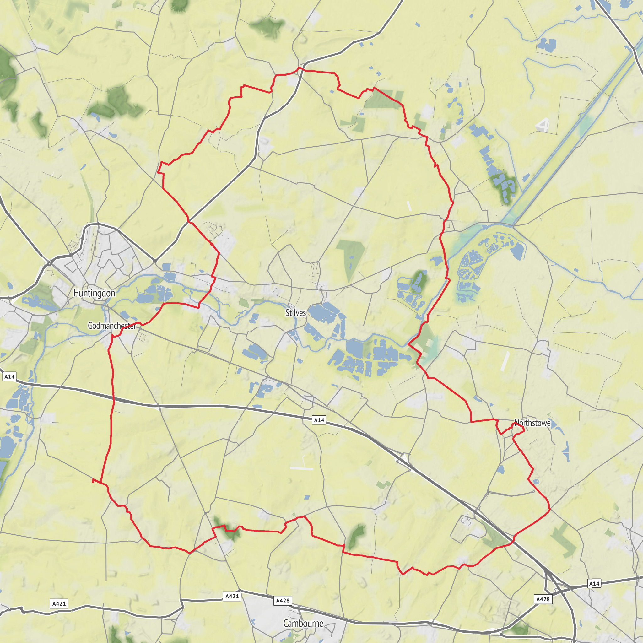 Pathfinder March mobile static map