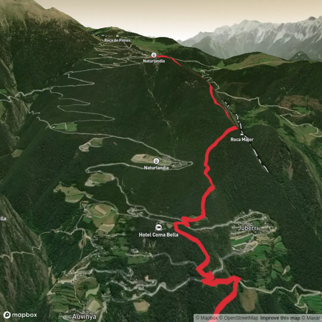 An image depicting the trail Hike from Sant Julià de Lòria and its surrounding area.