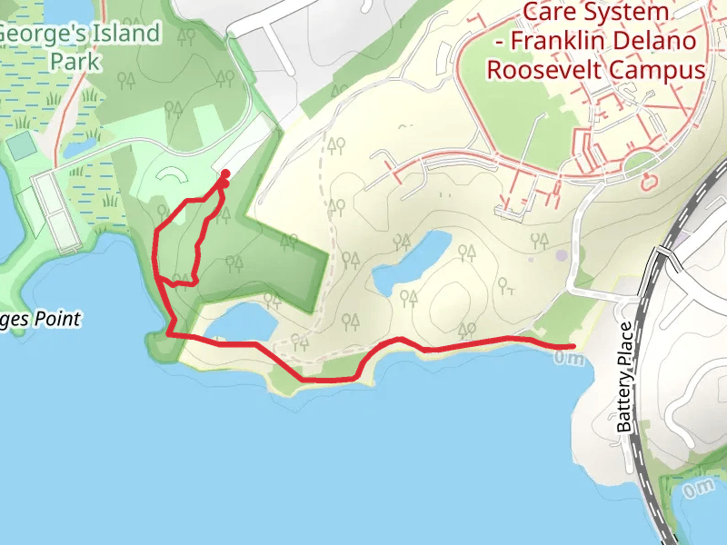 Walk alongside Hudson River in Cortlandt