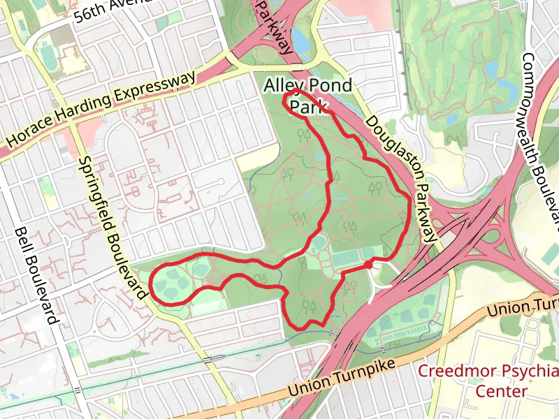 Alley Pond Park Trail Loop
