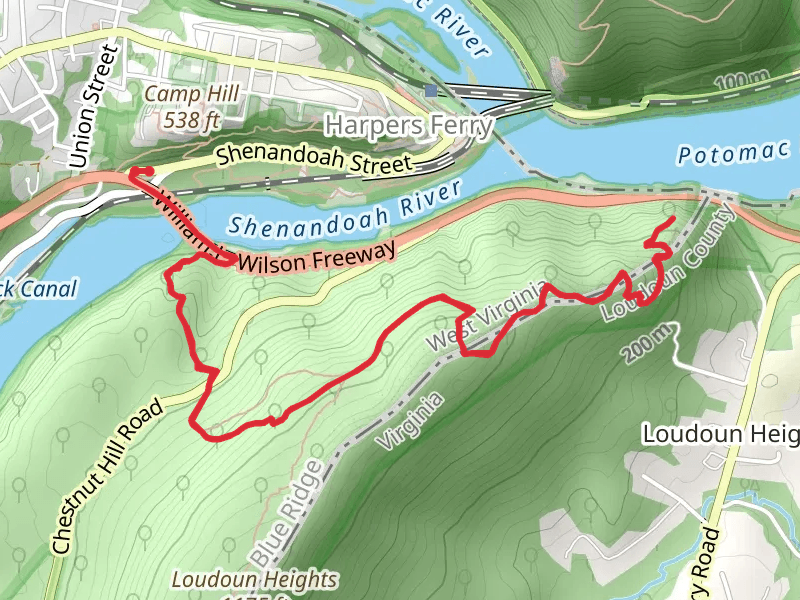 Potomac Water Gap - Shenandoah River
