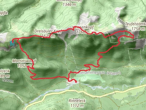 Hennenkopf Loop - Linderwald