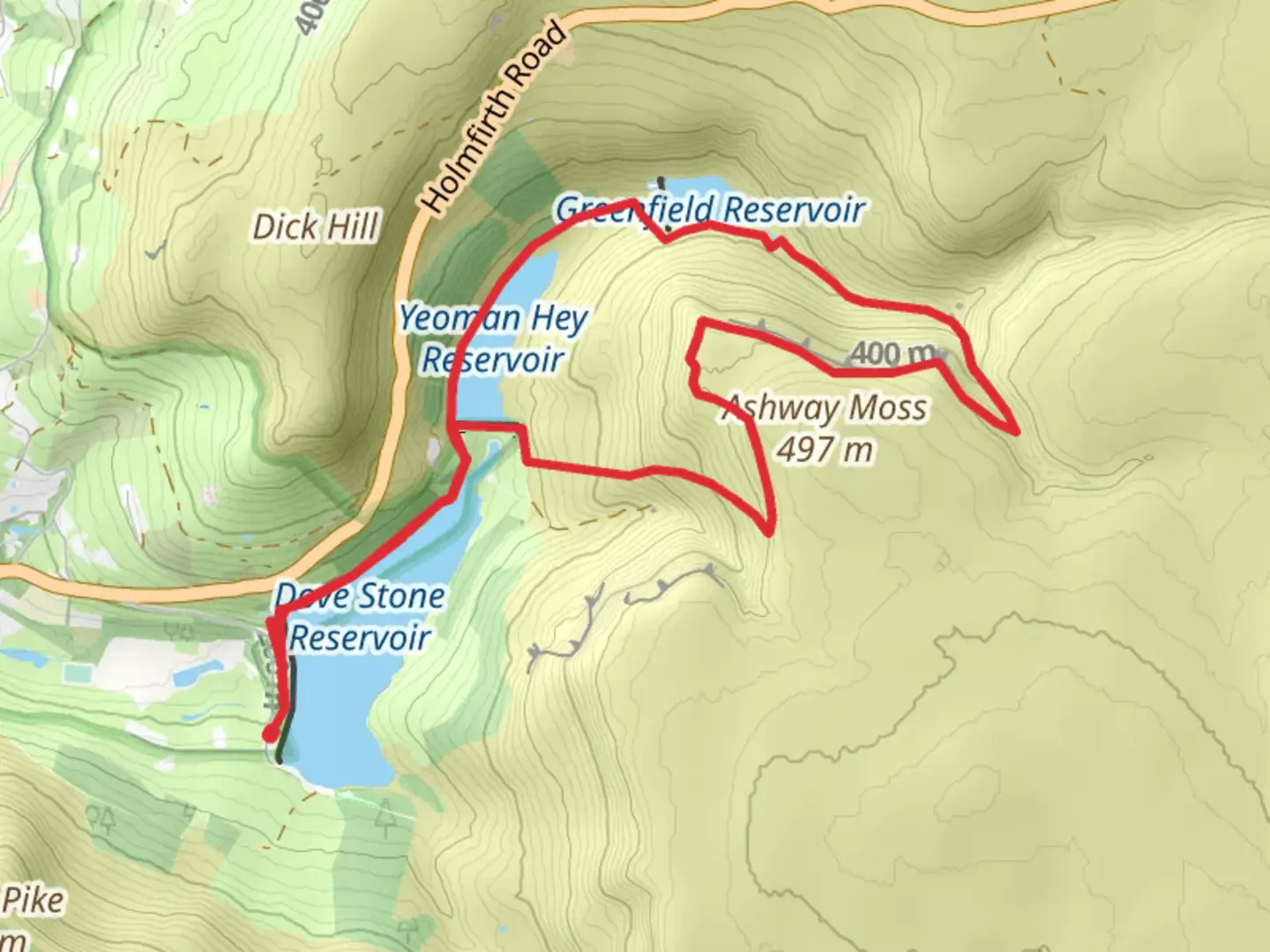 An image depicting the trail the trinnacles and its surrounding area.