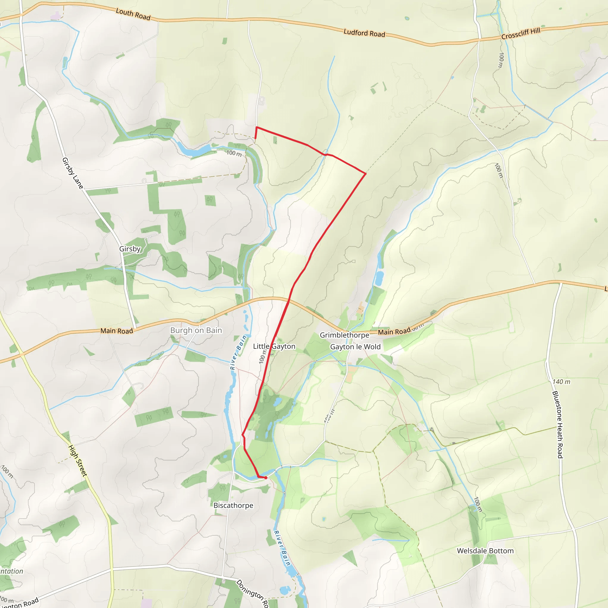 Biscathorpe mobile static map