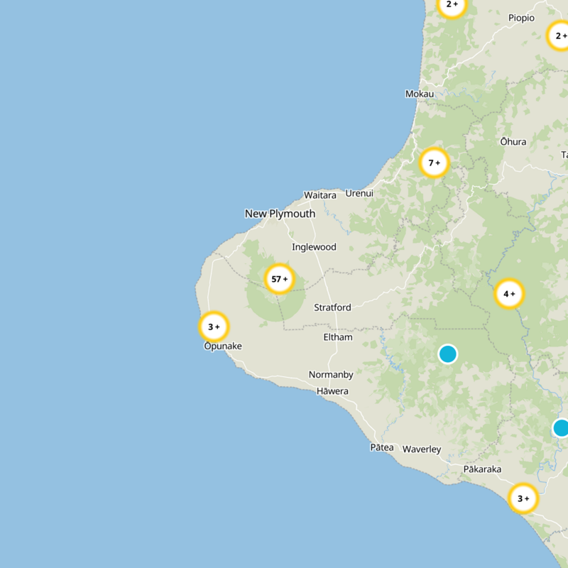 South Taranaki Static Map
