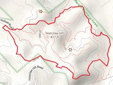 Blue Loop Trail - Jones Hollow Road